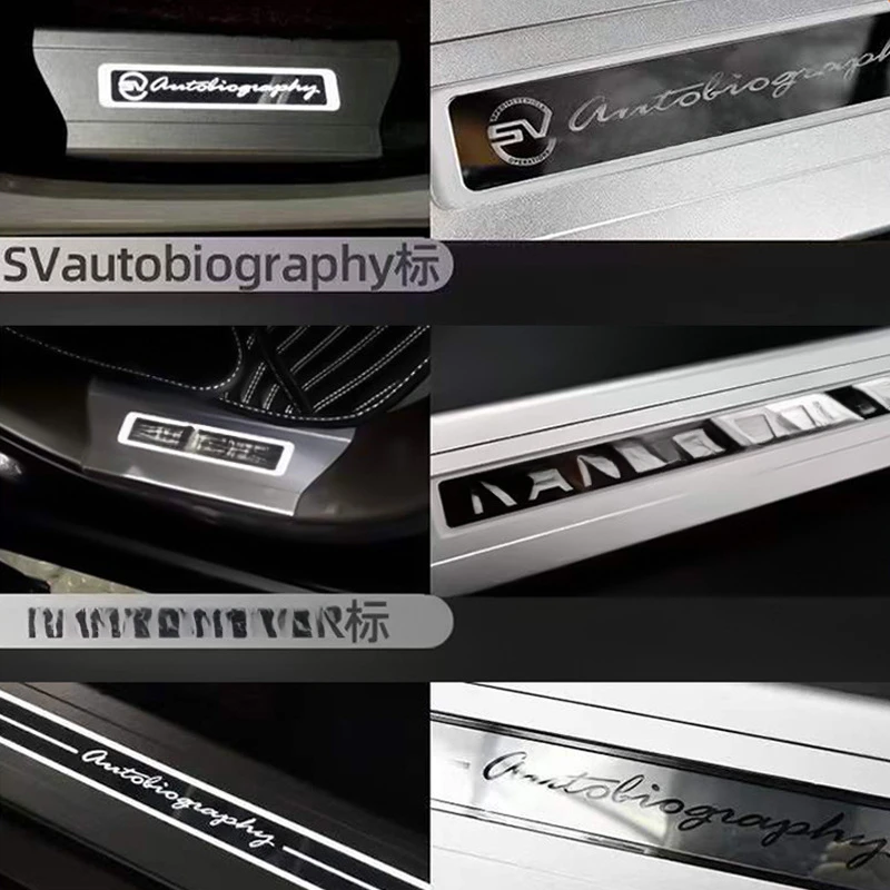 For Land Rover Range Rover Executive Sport Lighted Door Sill Scuff Plate & Illuminated Welcome Strip
