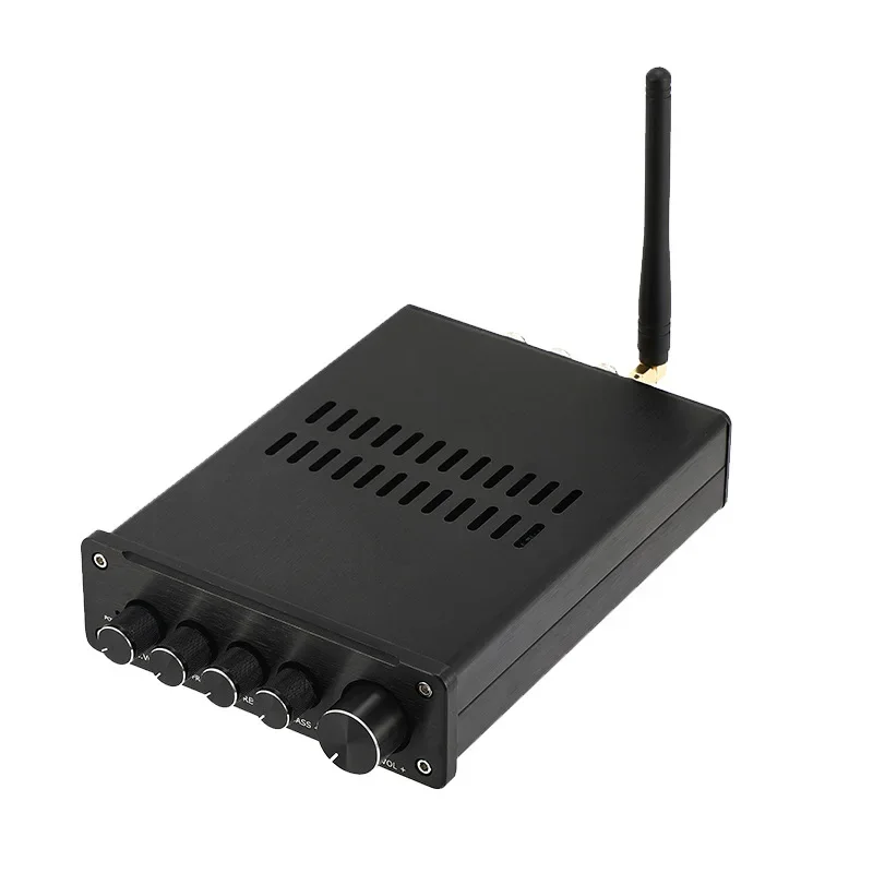 Dual chip TPA3255 high power 2.1 digital HIFI amplifier fever, Bluetooth 5.1 decoding APTX-HD