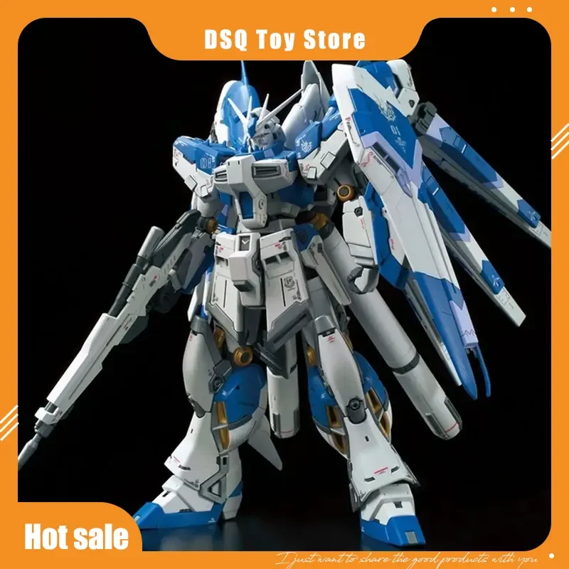 

In Stock GL Model RG RX-93-v2 Hi-V 1/144 Scale Assembly Model Kit Action Figure Plastic Model Robot Toy for Kids Gift New