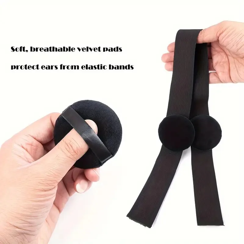 2PCS Wig Bands for Melting Lace Women, Elastic Melt Band for Wigs,Adjustable Wig Melting Bands to Hold Wig in Place