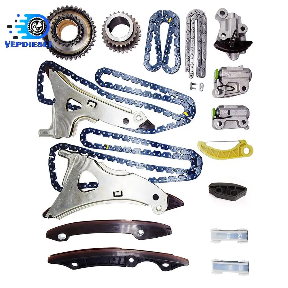 1Set Timing Chain Kit for Mercedes Benz CLS550 E550 E500 GL500 ML500 S500 SL550 W166 4.7 V8 M278 Engine Turbo Car Accessories