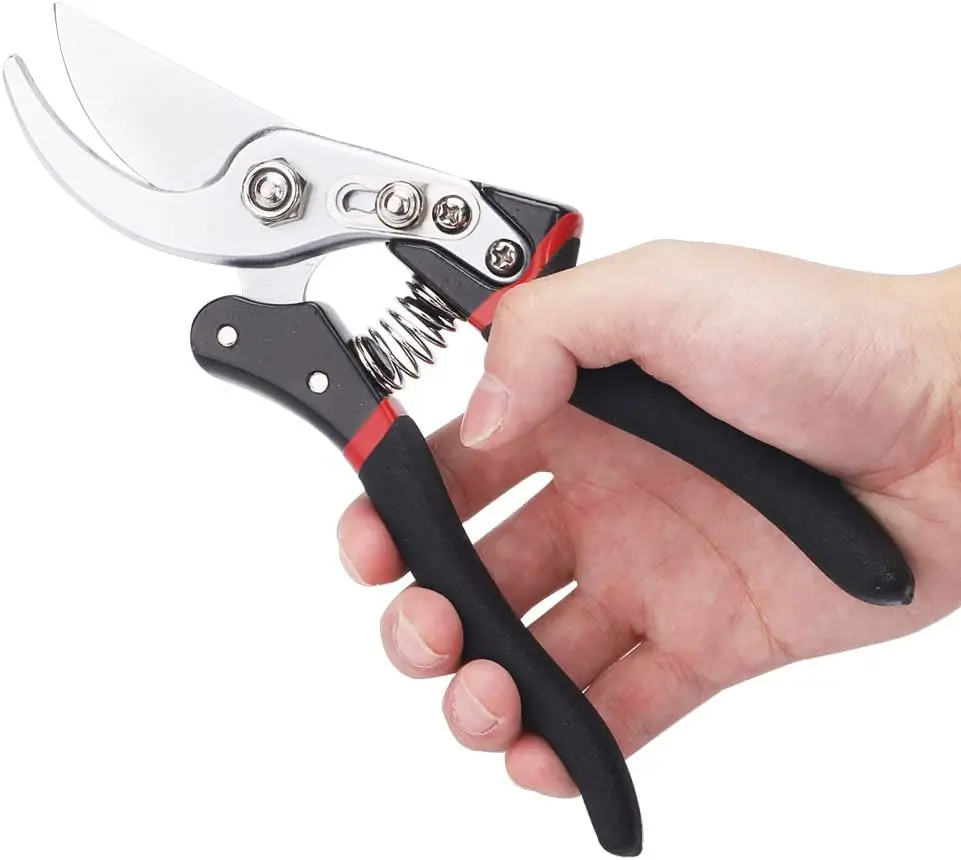 

Steel Telescopic Bypass Bonsai Tree Hand Garden Tools Grafting Pruner Scissors Pruning Shears