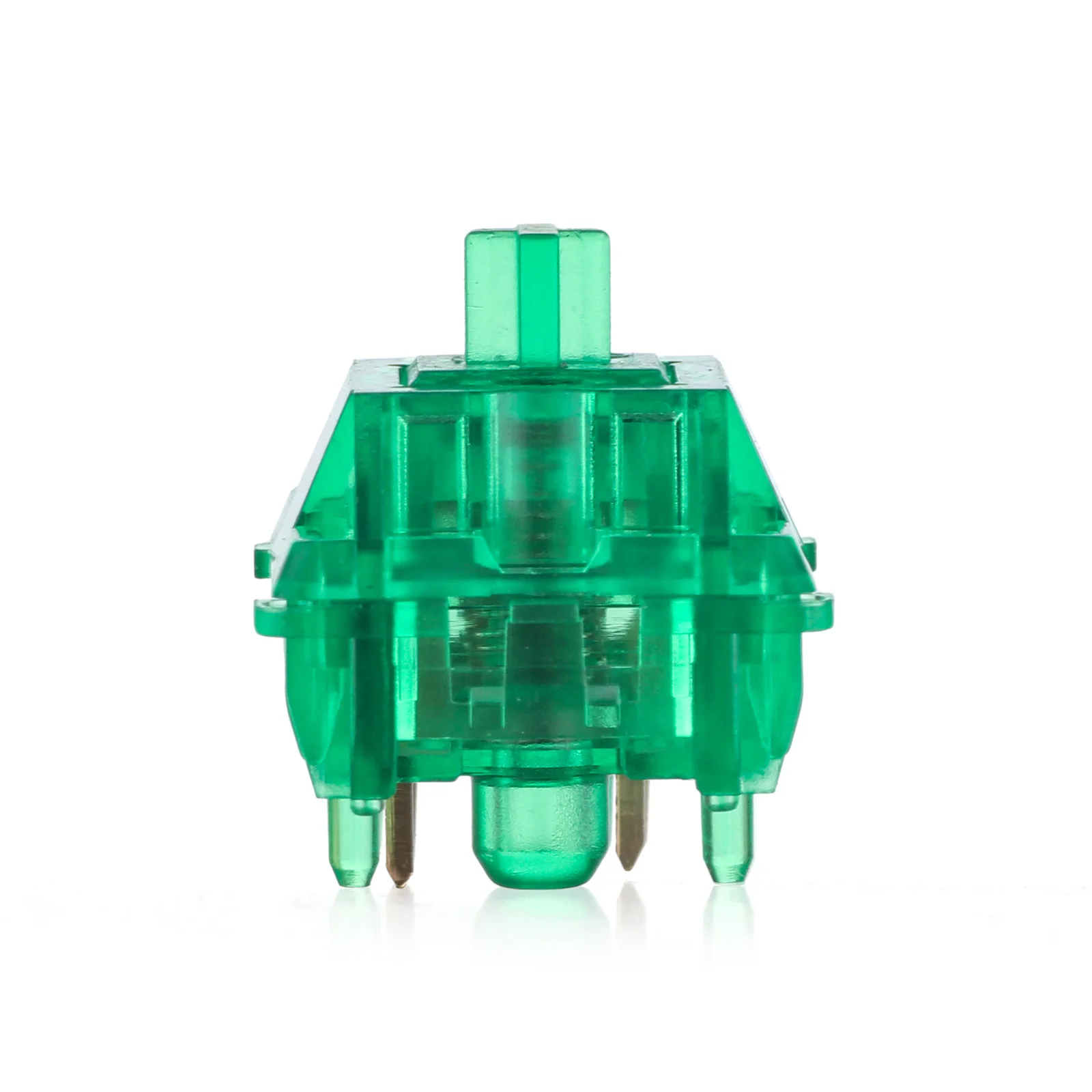 35 Pieces KiiBOOM Emerald Switches 5 Pins Linear Mechanical Switch