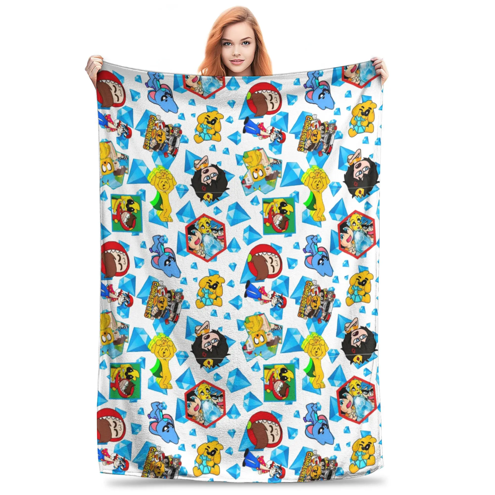 Mikecracks compadretes Camiseta clasica Stuff Blanket Super Soft Fleece  Throw Blankets Relax Quilt