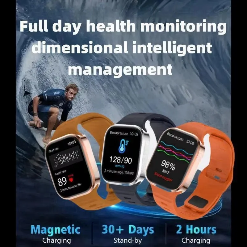 

B02 Спортивные умные часы Full HD с сенсорным экраном Модные умные часы для изготовления телефонных звонков Спортивный шагомер Подходит для IOS Android