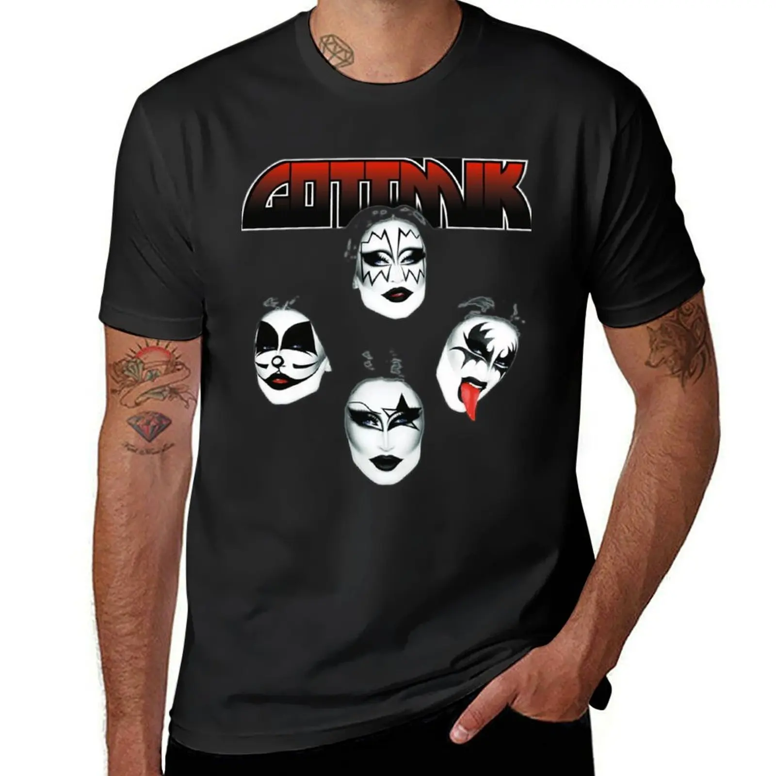 Gottmik Prime Series 14 T-Shirt blanks customs design your own oversized t shirts for men