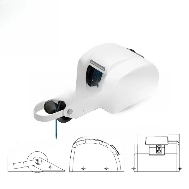 

Yacht AC45 Electric Windlass Marine Automatic Horizontal Windlass Maximum Anchor Weight 13.4 kg Marine Parts