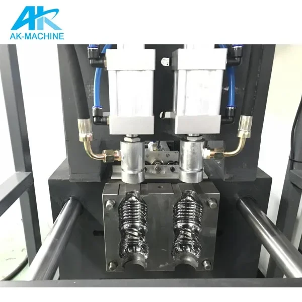 AK-32 Manual Pet Mineral Water Small Plastic Bottle Making Machine Price/bottle Blowing Machine