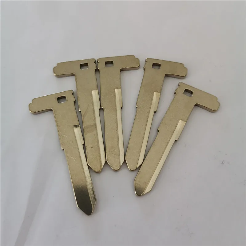 10PCS Emergency Insert Small Key Blade for Daihatsu Smart Remote Key