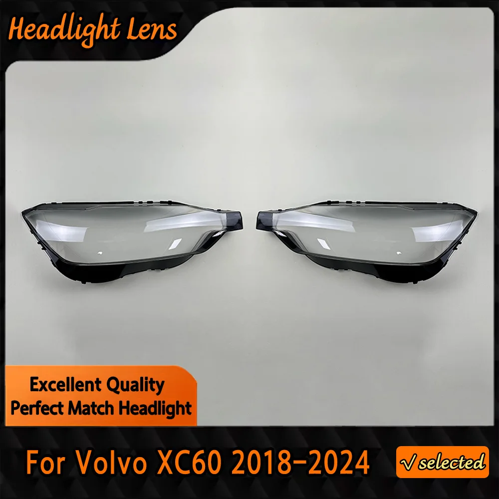 

Headlamp Cover Headlight Shell Lens Plexiglass Replace Original Lampshade For Volvo XC60 2018 2019 2020 2021 2022 2023 2024