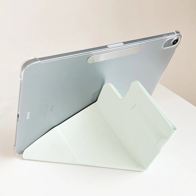 حافظة لجهاز iPad Air Pro 4 5 6 7 8 9 10th 11th Generation 2024 2025 10.9 10.2 11 بوصة حافظة شفافة غطاء لوحي