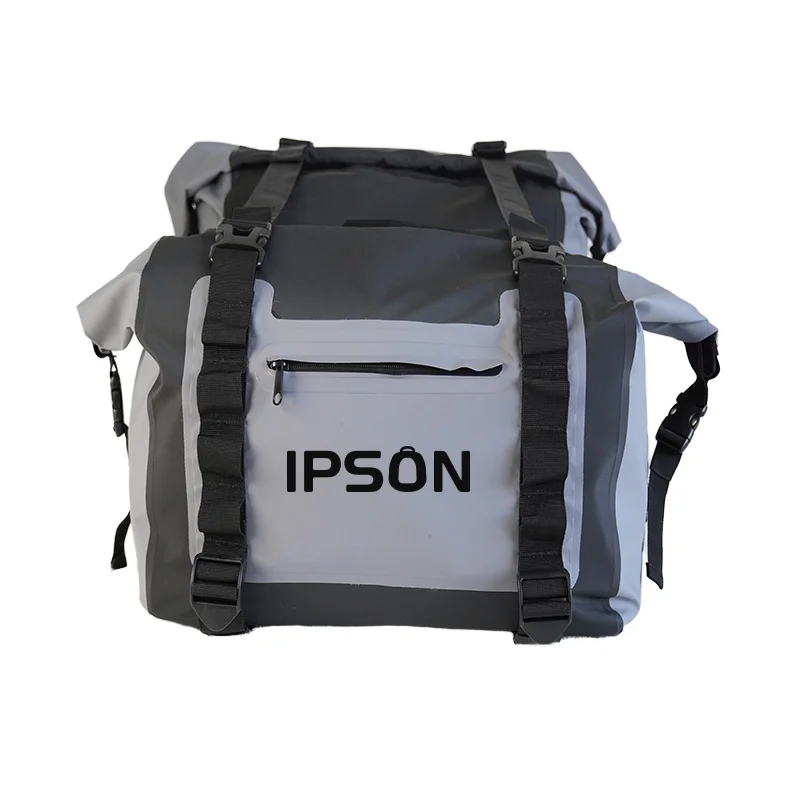 Large Capacity Roll Top Rider PVC Custom Motorcycle Waterproof Bags Motorcycle Saddle Bag Side Bags Motorcycle Tank Pannier