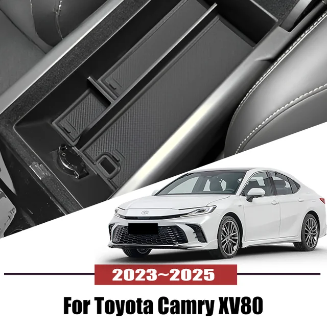 Do Toyota Camry XV80 2023 2024 2025 Samochodowy podłokietnik centralny Schowek na konsolę Organizer Auto Akcesoria wewnętrzne Narzędzia