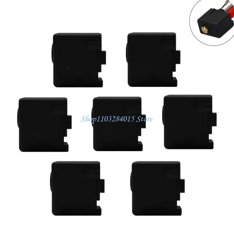 

R6FF Silicone Sleeve Covers for Kobra2 3D Printer Hot End Heatblock Silicone Sock