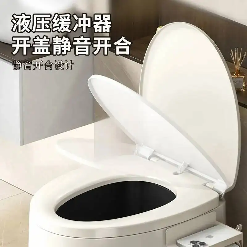 Seat Seat Anti-dirt Toilet Movable Silent Toilets Indoor bathroom Chair PP Squat-to-Sit lavatory Conversion Non-slip Elderly
