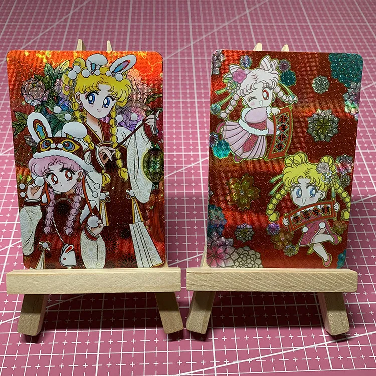 DIY 15pcs/set Sailor Moon Crystal JUMBO Self Control Collect Signature Trading Flash Card Anime Cartoon Gift - view 2