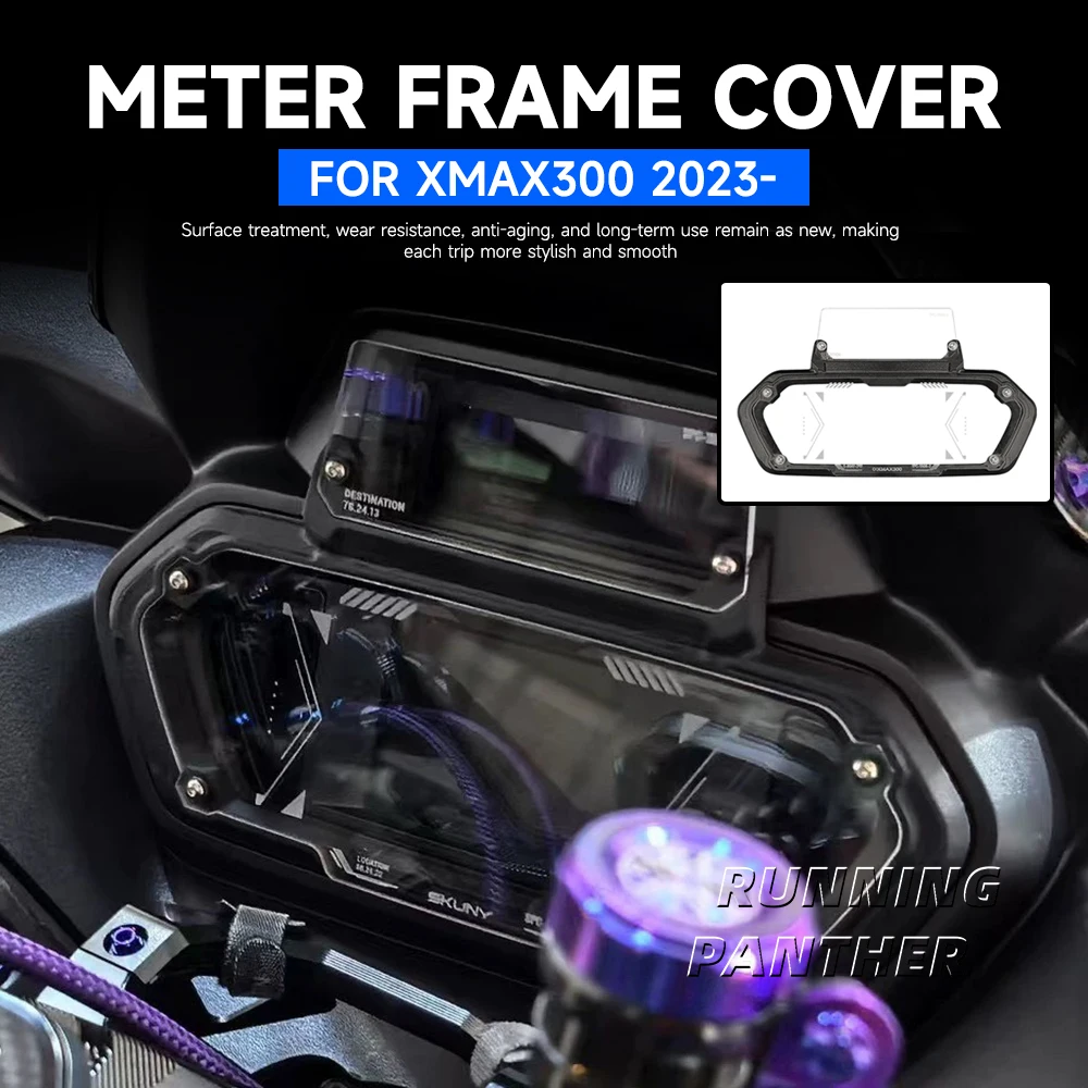 

Motorcycle Instrument Meter Frame Cover Screen Protector Protection Cover For YAMAHA Xmax300 XMAX 300 X-MAX 300 X-max300 2023-UP