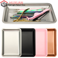 Rectangle Stainless Steel Tray Buffet Presentation Tray Metal Food Serving Plate Rice Noodle Pan Home Dishes Storage Organizer