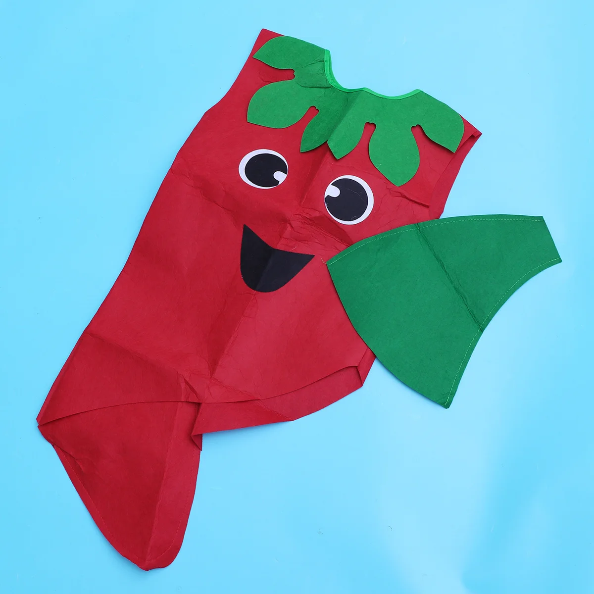 

Children Costume Kids Fruit Vegetable Outfit Halloween Cosplay Party Wear Cute Pepper Design School Performance