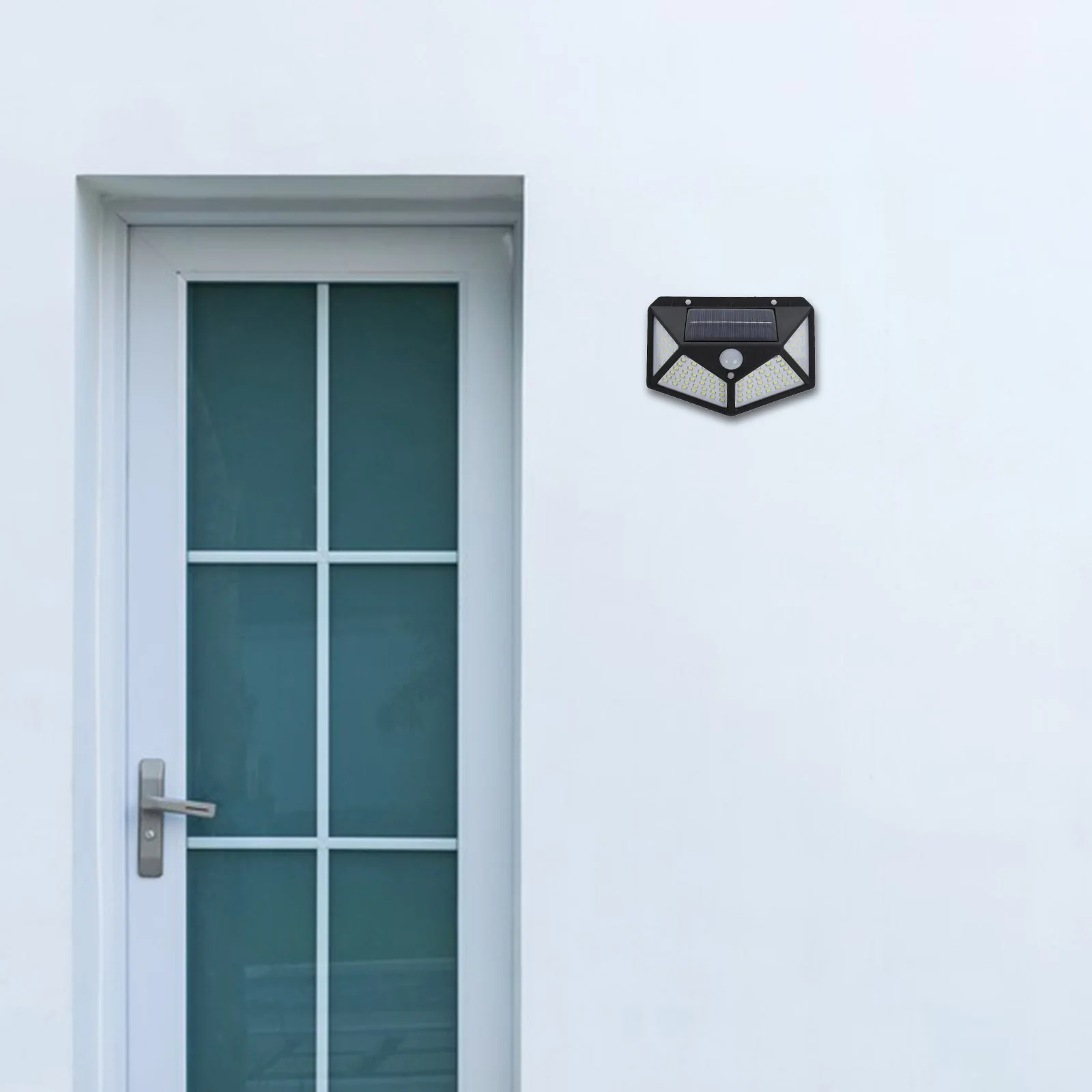 

2 шт. солнечный настенный светильник, уличный светодиодный светильник с питанием от датчика, садовые фонари, водонепроницаемый дневной свет, зарядка на солнечной энергии