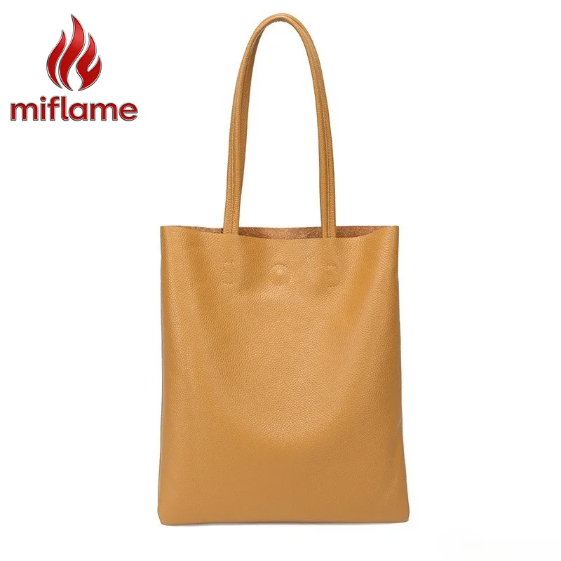 Minimalist Everyday Shoulder Bag for Women Genuine Leather Soft Spacious Adjustable Strap Magnetic Snap Closure