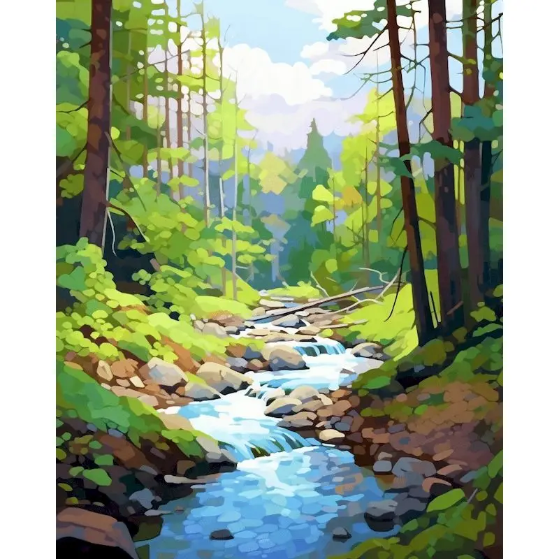 

75*50cm 1000 Pieces Jigsaw Natural Landscape Stress Reducing Toys Holiday gift Perfect for DIY Creative