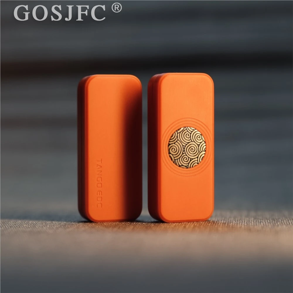 GDEDC TANGO G10 Bakelite Mechanical Push Slider Fidget Toys Metal Fidget Spinner Dense Ding Adult Decompression Toy Portable