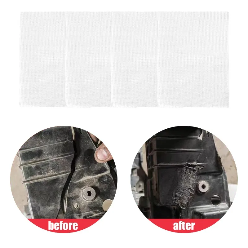 Car Bumper Stainless Steel Repair Mesh Plastic Crack Repair Mesh Welding Wire Mesh Net For Bumper Body Hood Vents 15x20cm view 6