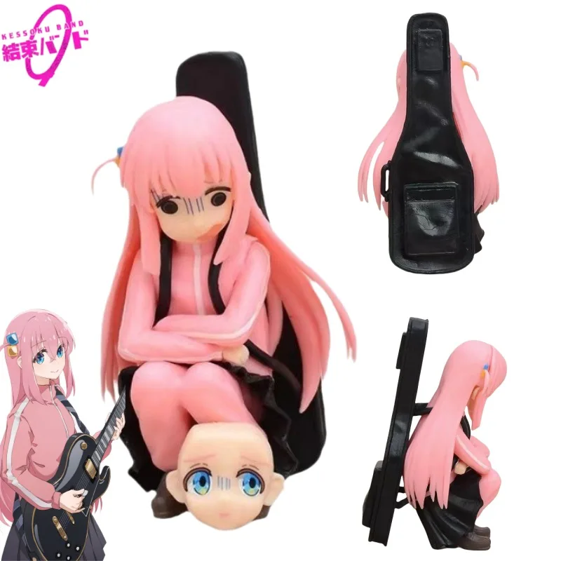 

Bocchi The Rock Gotoh Hitori two-dimensional anime peripheral squatting shape desktop car chassis model decorative ornaments