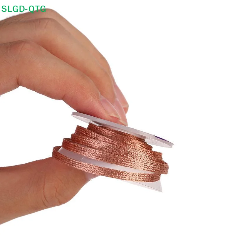 NEW 1.5/ Copper Welding Wire Desoldering Mesh Braid Tape Welding Point Solder Soldering Tool Of Electronic PCB Circuit Board