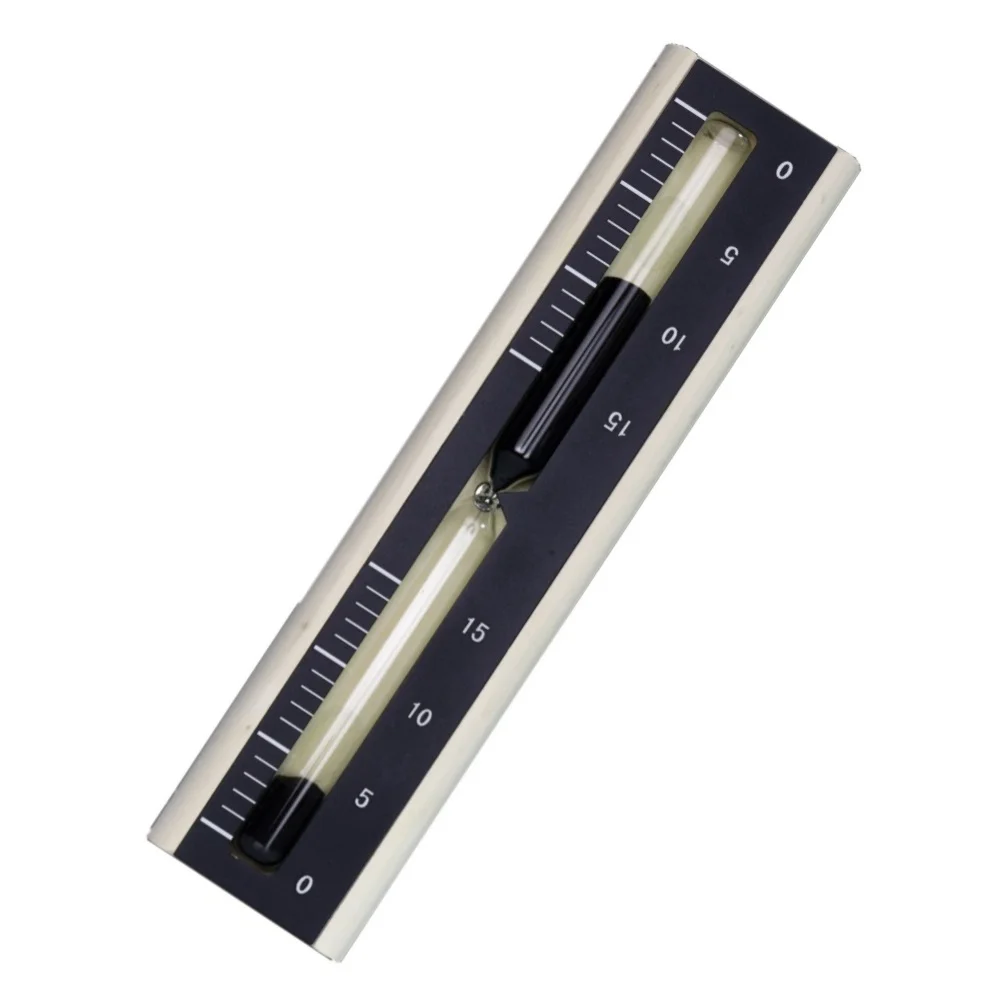 German Made Analog Wall Thermometer with Beechwood Housing and Temperature Range of 10 to 120 Fahrenheit for Indoor Outdoor Use
