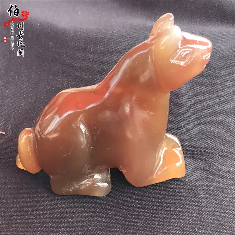 Hot selling Dong Yubi jade ware, Xiuyu agate pendant, high jade, Warring States period,  dynasties, small dog ornament