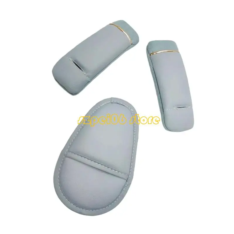 45BF 3 Buah Aksesori Bantalan Pelindung Lembut untuk Kereta Bayi Gendongan Anak