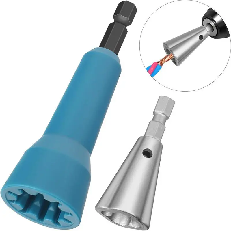 Elektrische draad Twister Connector Driver Kabelstripper Booropzetstuk voor buiten Industrieel werknetwerk Automotive Reparatie