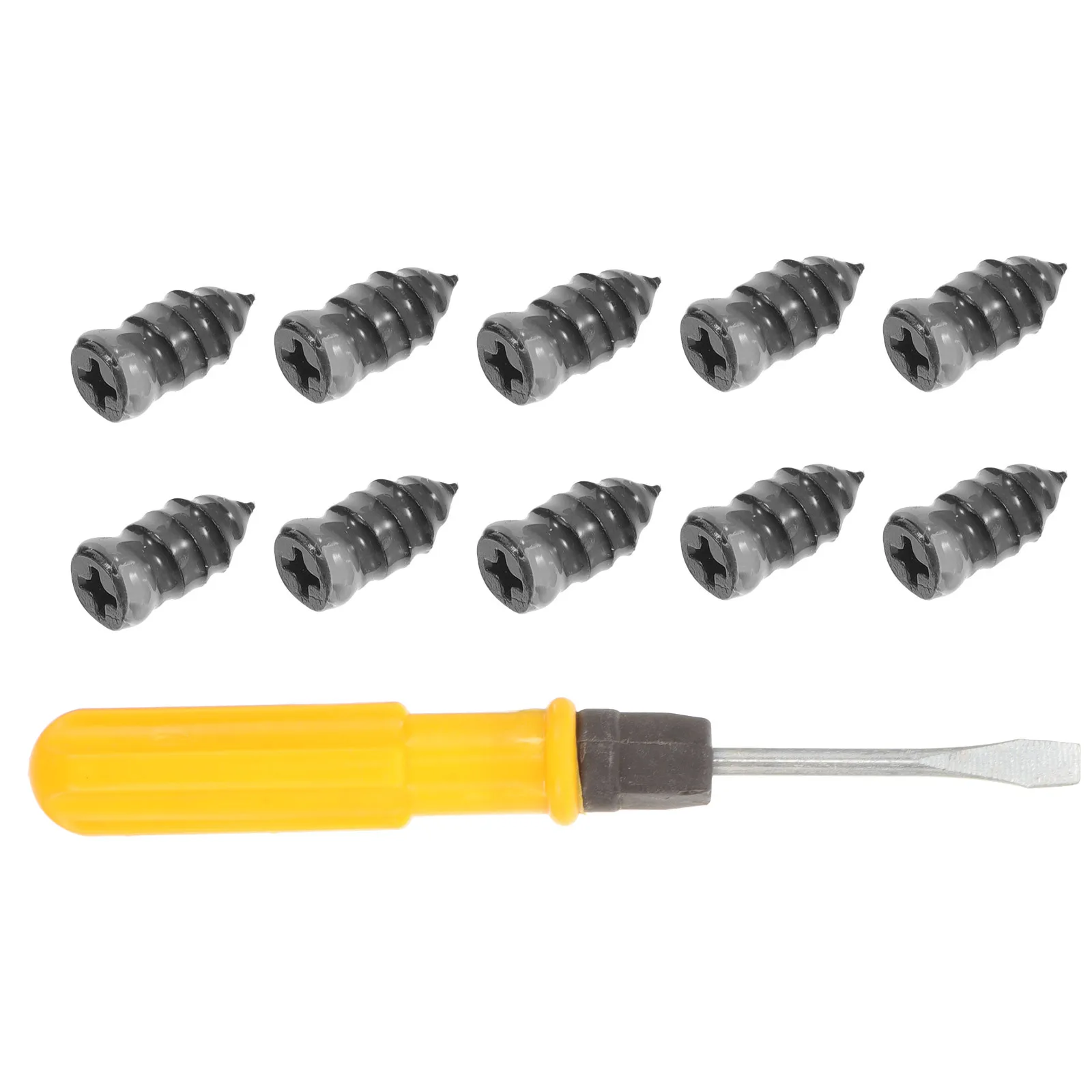 

1 set Plug Kit Rubber Repair Screw Nail Durable Large Size Car Tire Repairing Tool Auto Tire Mending Nail For Bike Tires