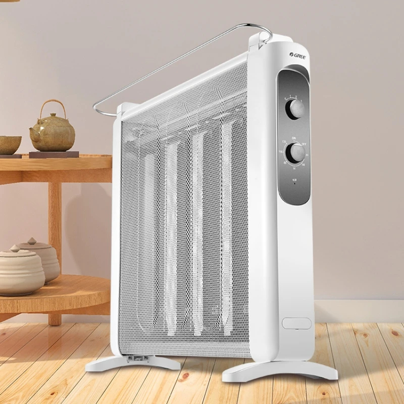 NDYN-X6021 Silent GREE Electric Heater for Home Efficient Heating and Humidifying Non-glare and Scald Prevention 220V