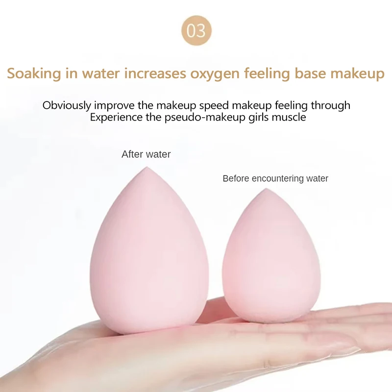 12-teiliges Mini-Schwamm-Ei, flüssige Foundation-Werkzeuge, Make-up, Allzweck-Make-up-Schwamm-Set, Samt-Dreieck-Puff, Gesichts- und Fingerquasten