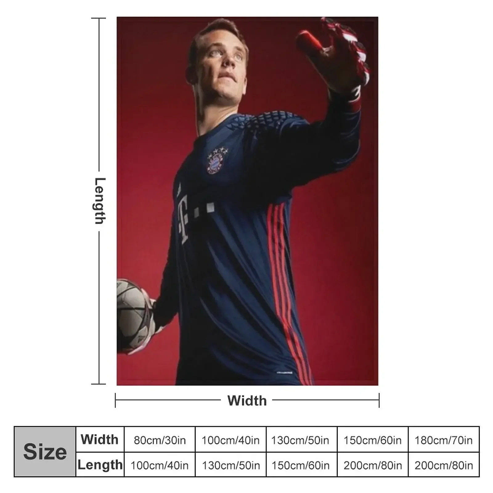 Manuel Neuer Throw Blanket Large Hair bed plaid Single Blankets