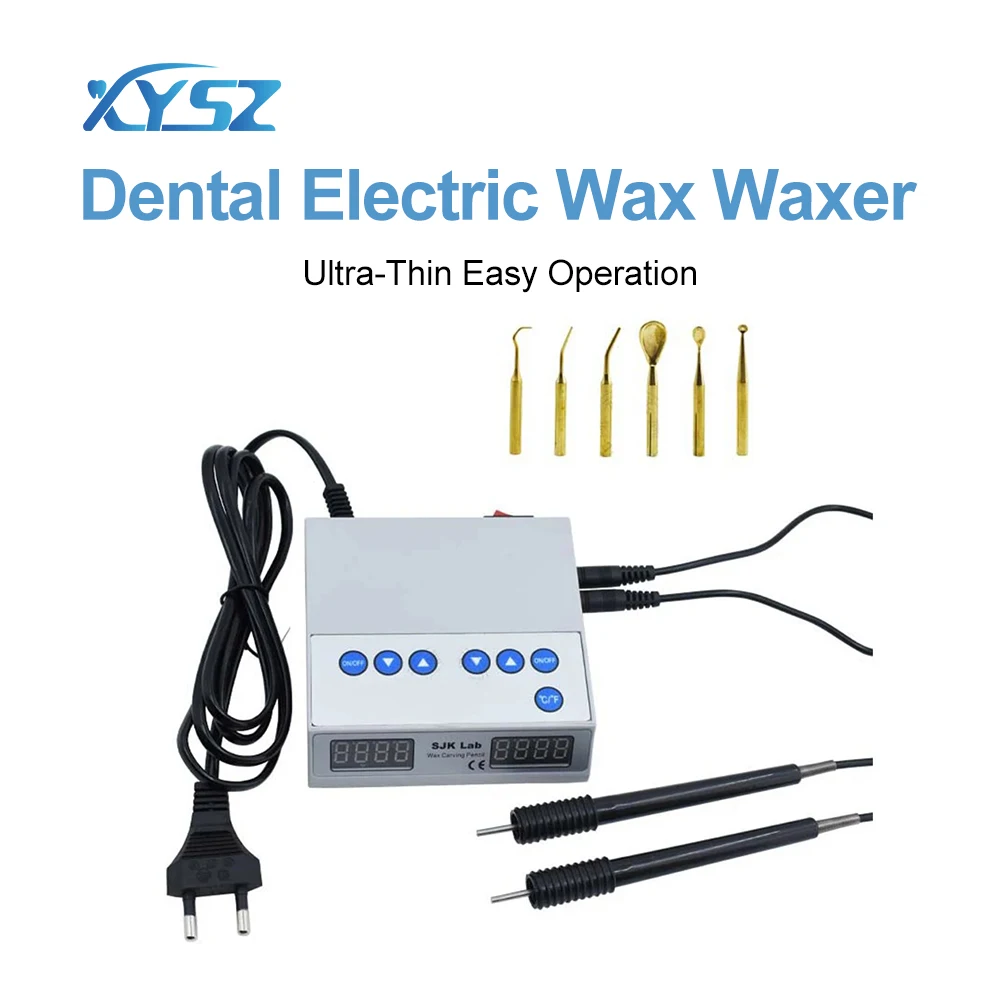 

XYSZ Dental Electric Wax Waxer Carver Contains Double Carving Pen Carving Wax Knife Electric Wax Caring Kit For Dental Lab