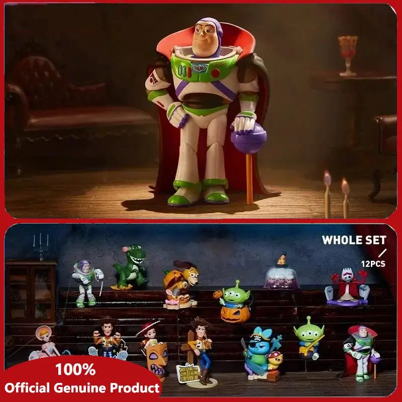 

Disney/Pixar SPOOKY NIGHT Series 100% Original Blind Box Toys Guess Bag Mystery Box Mistery Caixa Action Figure Surpresa Cute