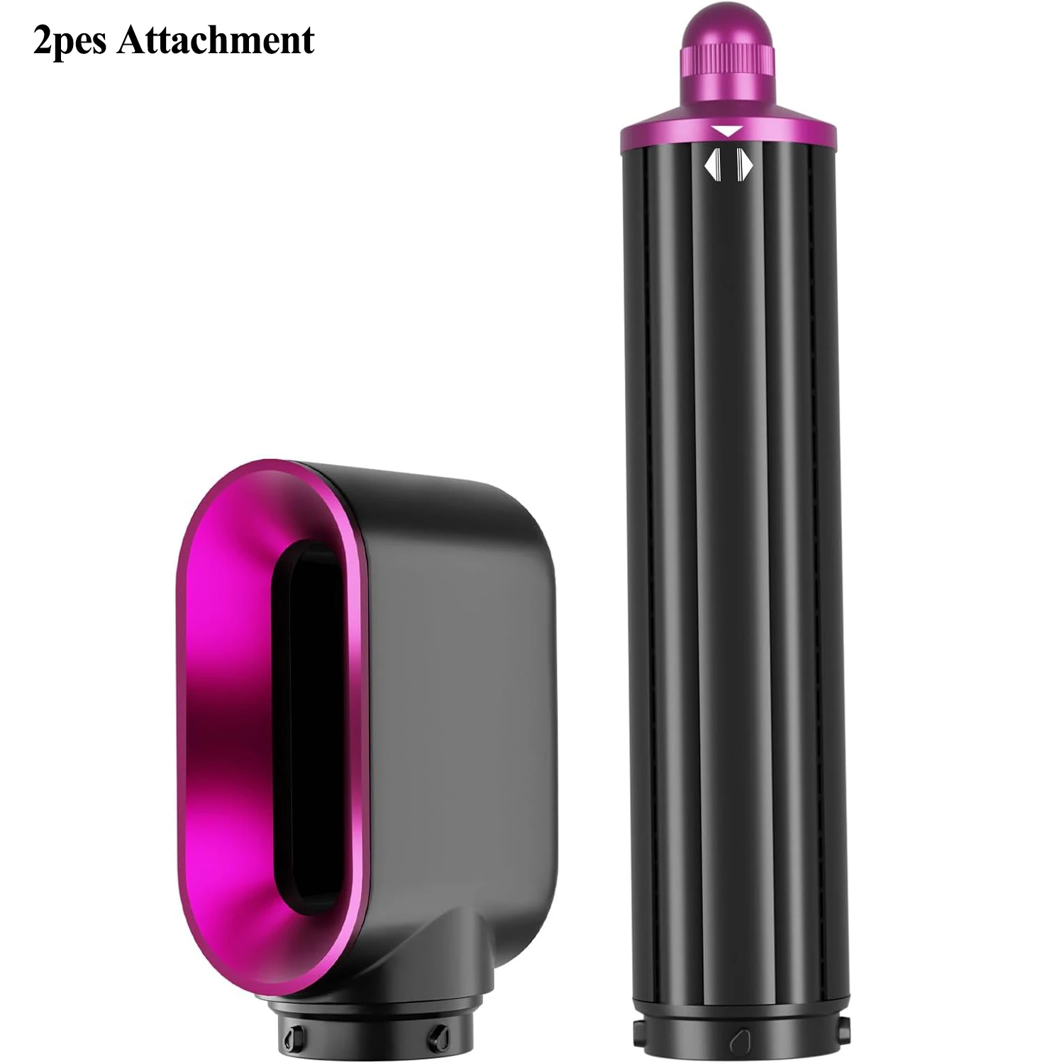 

2PCS Rose Long Hair Curling Barrel for Airwrap Pre-Styling Dryer Attachment - Hair Styling Tool