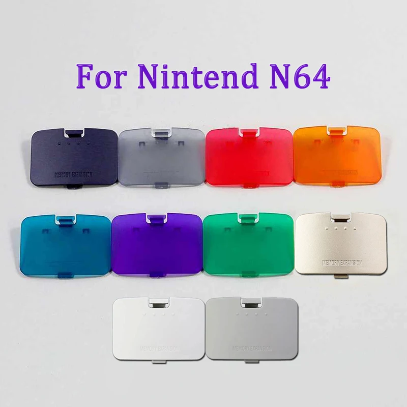 1PC For N64 Expansion Pack Card Slot Cover Doors Cover For N64 Door Cover Pocket Jumper Pak Lid Memory Expansion Pak