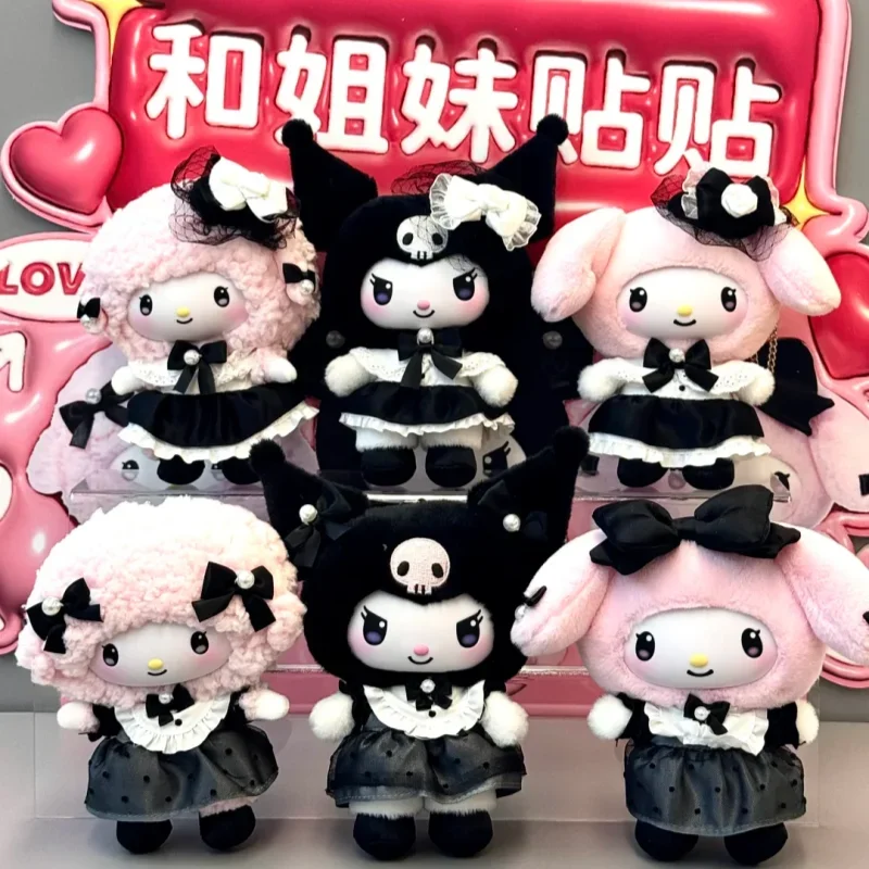 

Новая модная серия Sanrio Sisters, очаровательные виниловые куклы, модная слепая коробка, игрушки, декоративные украшения, идеально подходящие как подарки для девочек