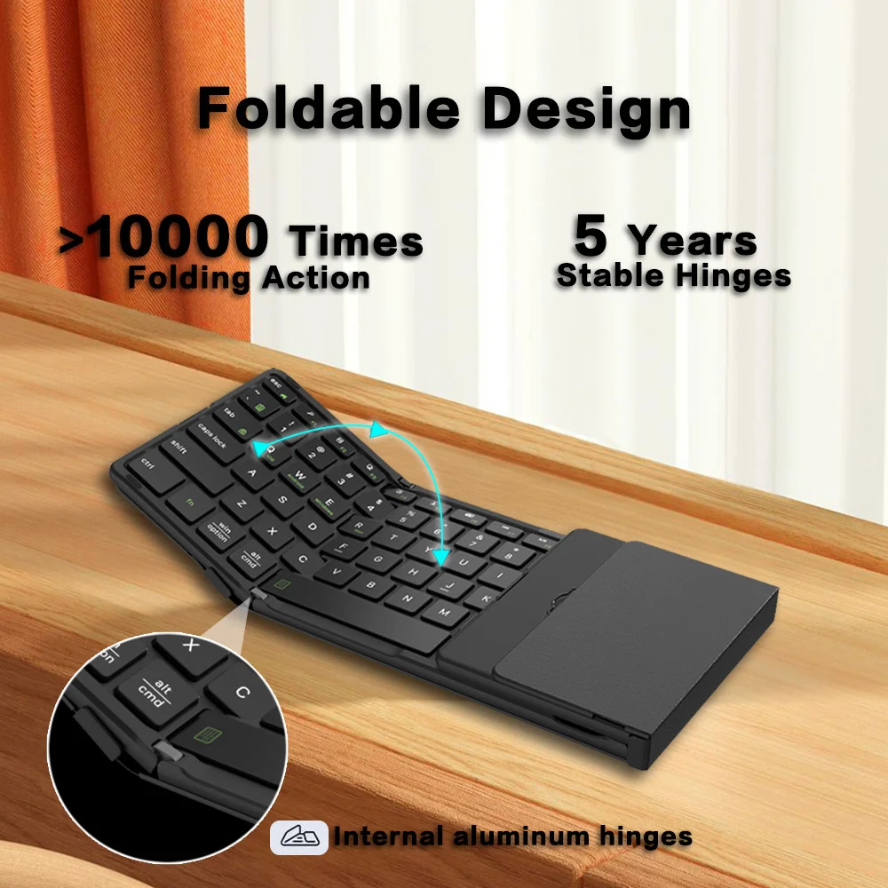 JOMAA Foldable Bluetooth Keybo - Gaming Keyboard Number Pad avis et prix