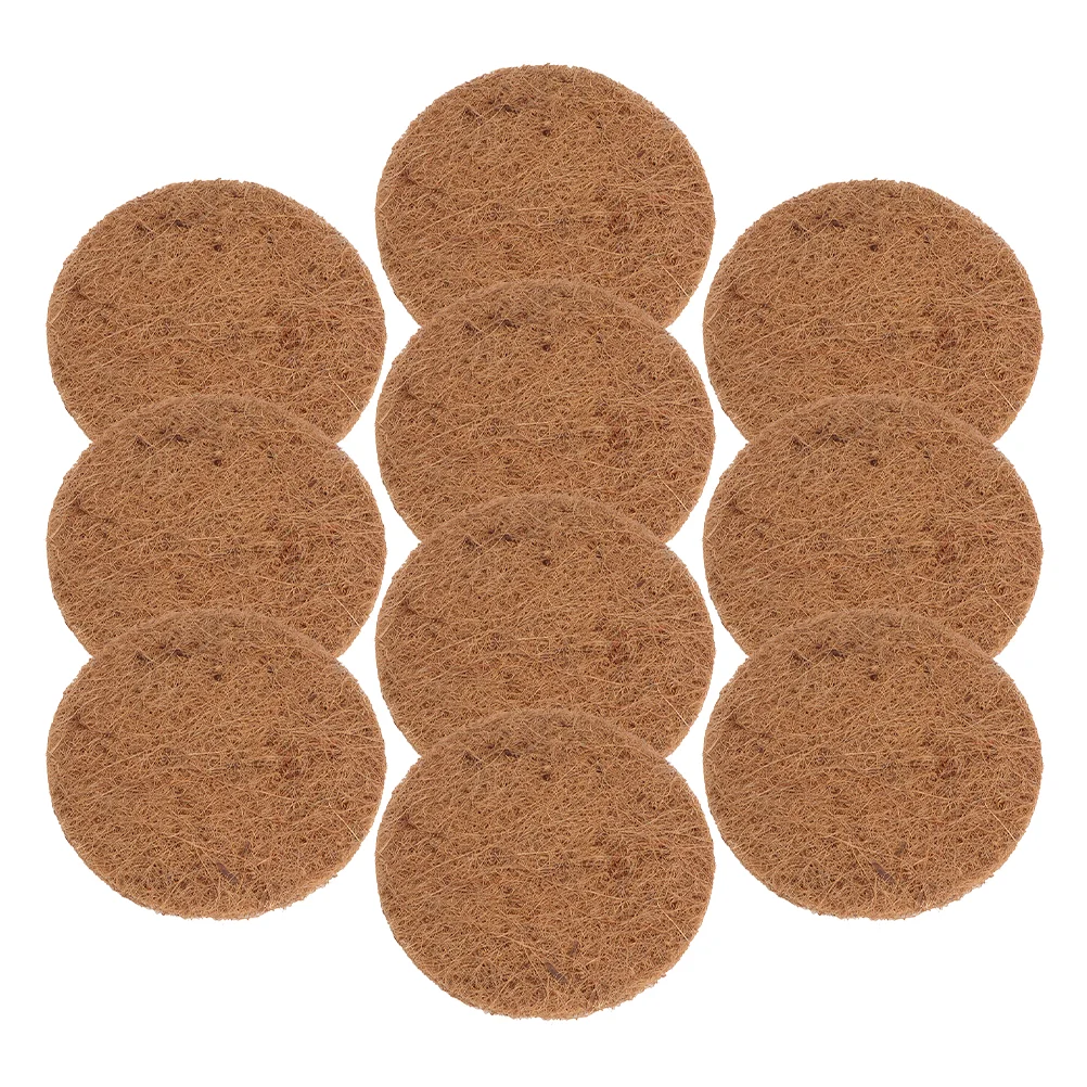 10 Pcs Parrot Breeding Pads Pet Litter Coconut Fiber Nesting Mat Leakproof Soil Pigeon Supply