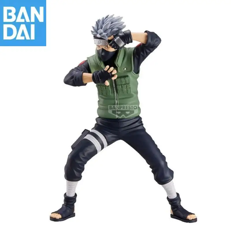 Genuíno Bandai Naruto Shippuden Grandista Uchiha Itachi Hatake Kakashi Namikaze Minato Uchiha Sasuke Naruto Uzumaki Figura Modelo