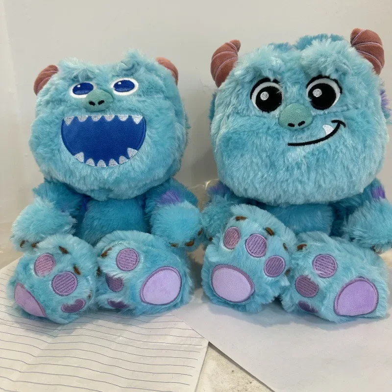 Disney Kawaii Monster Blue Fury Plush Toy Cartoon Cute Crooked Mouth Blue Fury Plush Toy Giving Girlfriend Birthday Gift