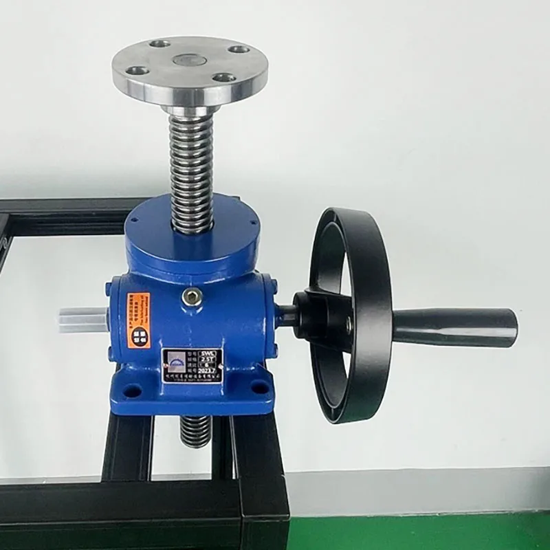 SWL Screw Lift Hand-Cranked Manual Lifting Platform Small Lifting Platform Electric Four Linkage Screws