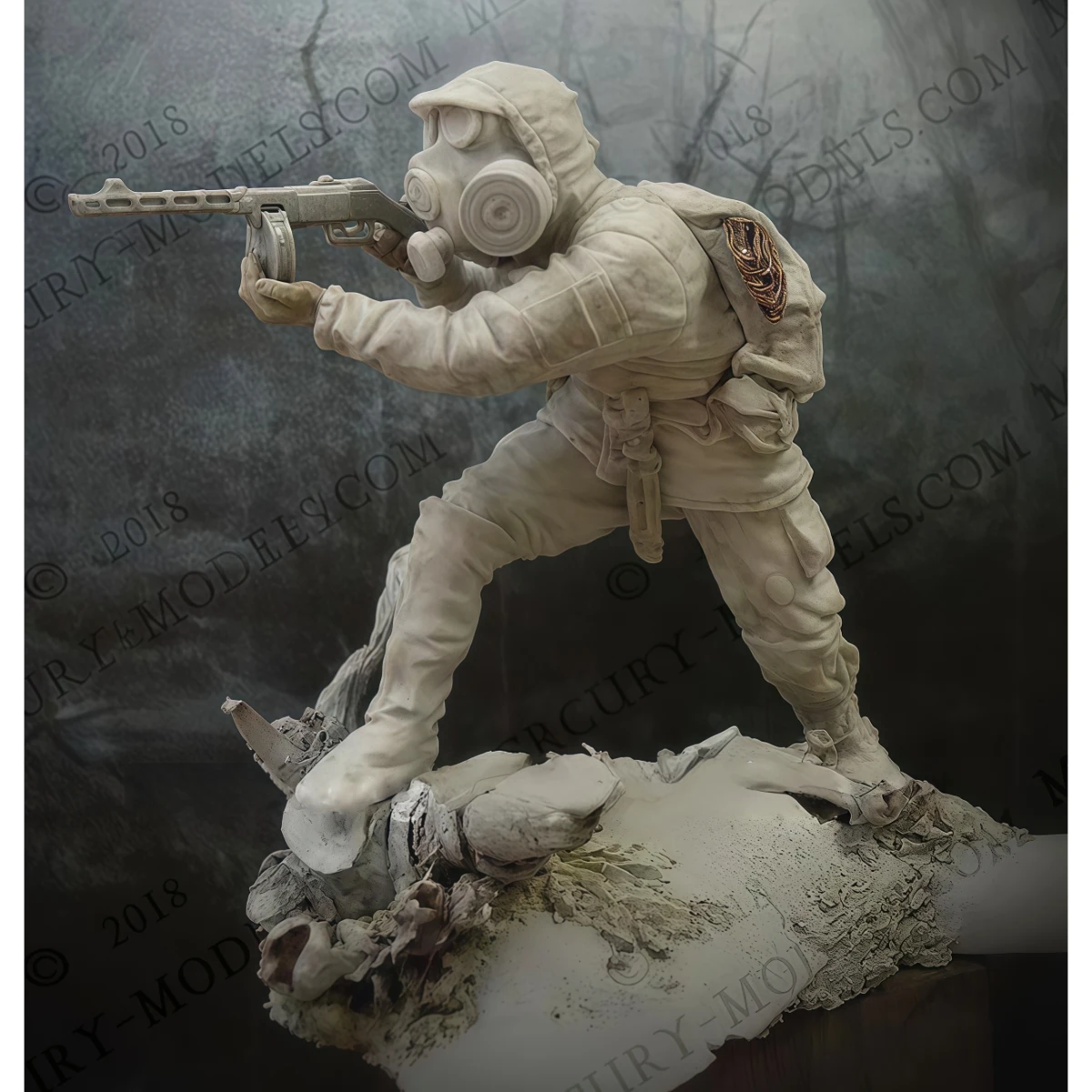 

54MM resin unpainted model kit, military theme, Stealth unassembled and unpainted GK