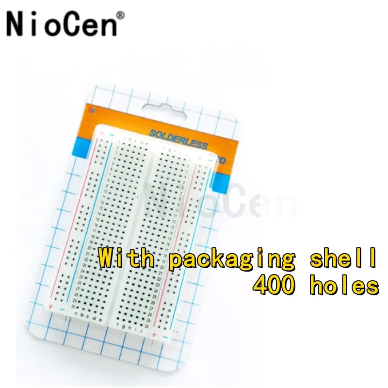 400 hole high-quality breadboard/mini small noodle breadboard/experimental board circuit board with 65 connecting wires